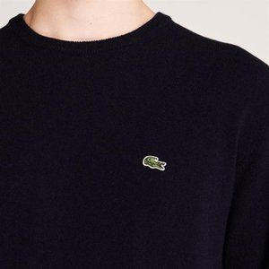 Authentic Lacoste black knit sweater size xs/s 34